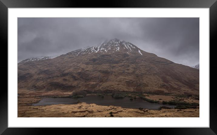 Storm over the Loch Framed Mounted Print by Alan Sinclair