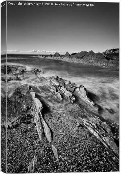 St Monans Coastline Canvas Print by bryan hynd