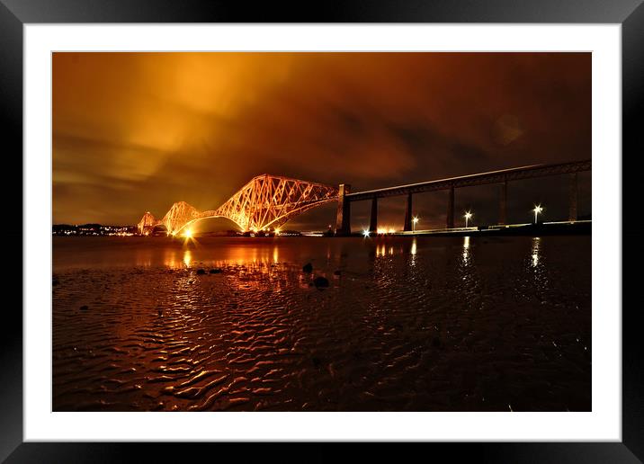 Forth Bridge No2 Framed Mounted Print by JC studios LRPS ARPS