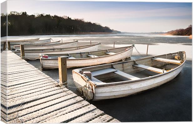 The Eels Foot jetty Canvas Print by Stephen Mole