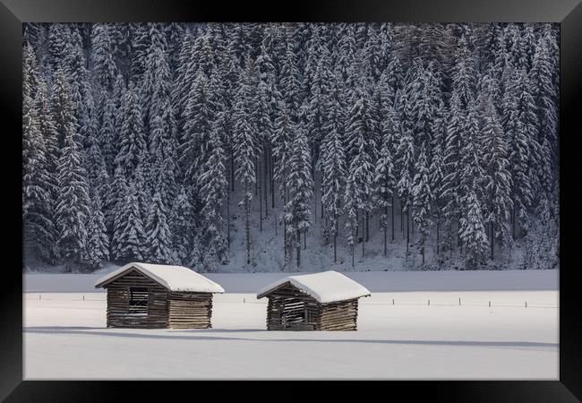Austrian winter Framed Print by Thomas Schaeffer