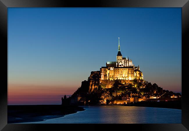 Blue hour Framed Print by Thomas Schaeffer