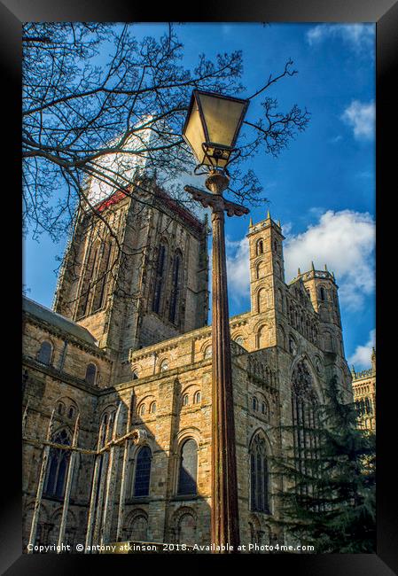 St Cuthberts Durham Cathedral Framed Print by Antony Atkinson