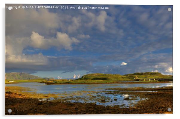Isle of Canna, Small Isles, Scotland Acrylic by ALBA PHOTOGRAPHY