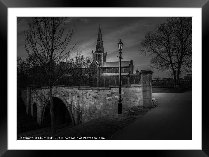 Glasgow Cathedral Framed Mounted Print by Angela H