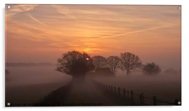 Morning Mist  Acrylic by Nick Wardekker