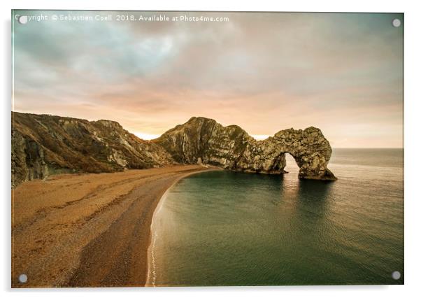 Durdles Door. Acrylic by Sebastien Coell