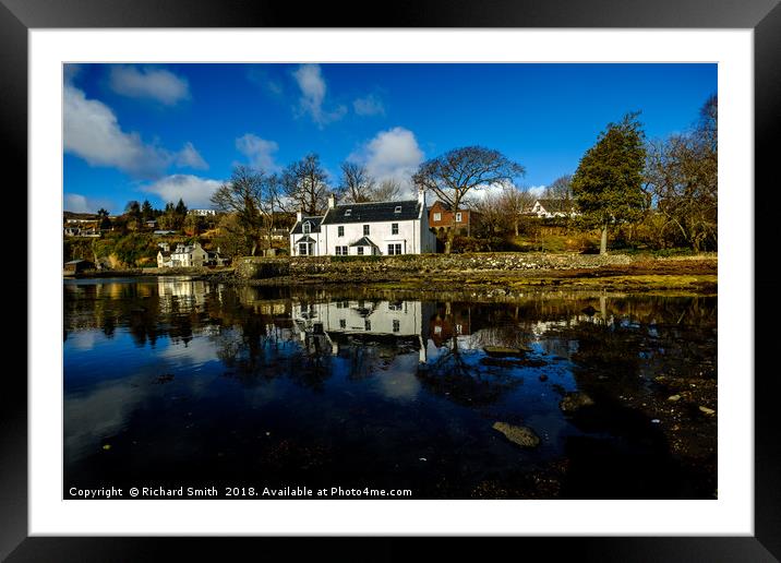 Scorrybreac House Framed Mounted Print by Richard Smith