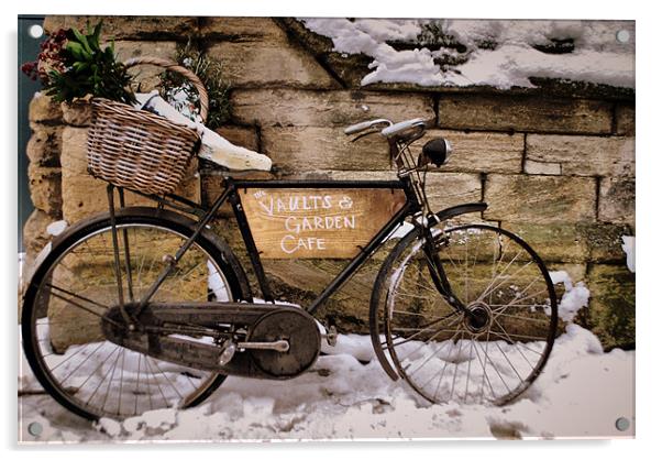 Oxford Bike Acrylic by Karen Martin