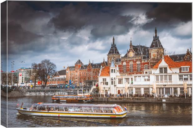 Amsterdam Canvas Print by Hamperium Photography