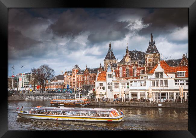 Amsterdam Framed Print by Hamperium Photography
