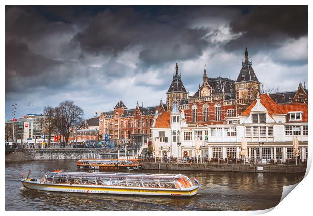 Amsterdam Print by Hamperium Photography