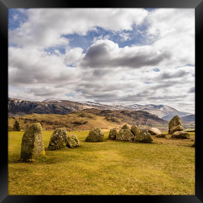 The Castlerigg Stone Circle 2 Framed Print by Naylor's Photography