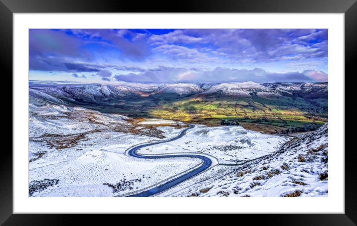 Resurgence of Edale Valley Post-Winter Framed Mounted Print by Kevin Elias