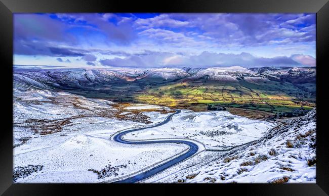 Resurgence of Edale Valley Post-Winter Framed Print by Kevin Elias