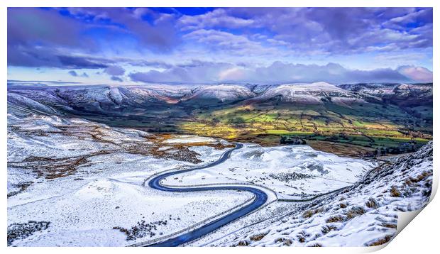 Resurgence of Edale Valley Post-Winter Print by Kevin Elias