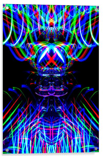 The Light Painter 53 Acrylic by Steve Purnell