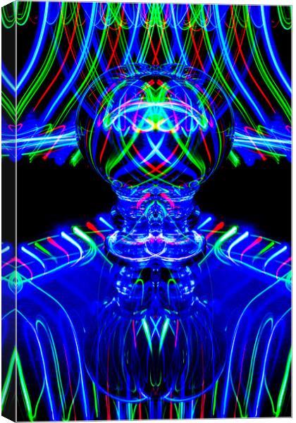 The Light Painter 59 Canvas Print by Steve Purnell
