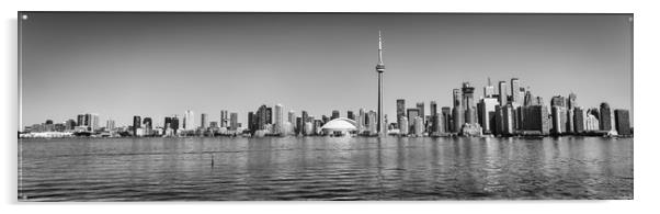 Toronto Harbour Panorama  Acrylic by Naylor's Photography