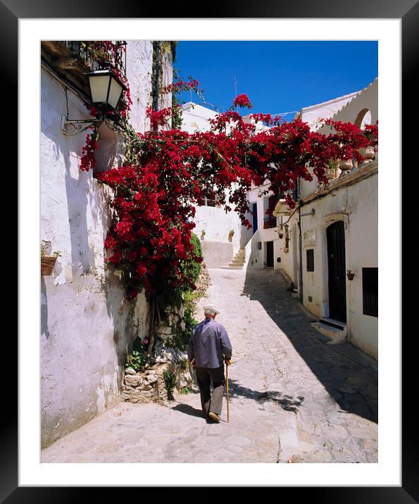 MOJACAR,ANDALUSIA,SPAIN Framed Mounted Print by Philip Enticknap