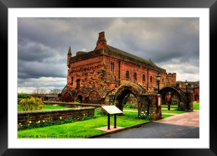 The Fratry at Carlisle Cathedral Framed Mounted Print by Tom Gomez