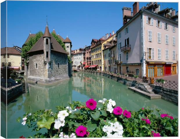ANNECY, RHONE ALPS FRANCE  Canvas Print by Philip Enticknap