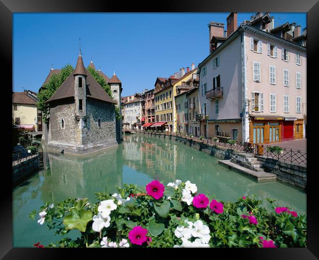 ANNECY, RHONE ALPS FRANCE  Framed Print by Philip Enticknap