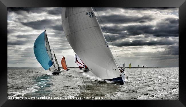 Houghton Cup Framed Print by Oliver Southgate