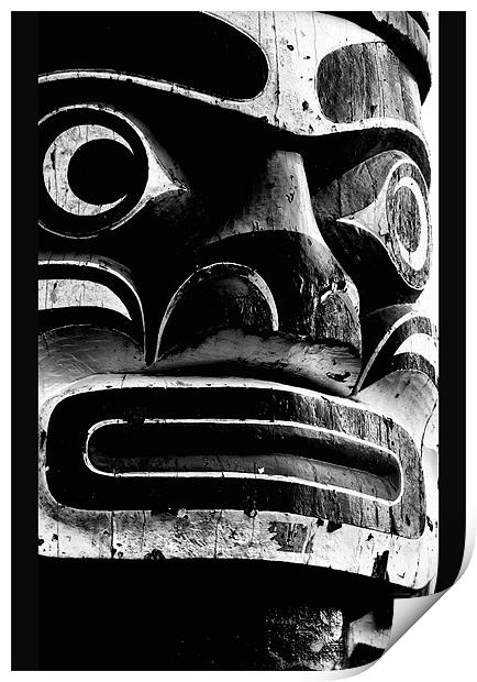 Totem Print by Chris Manfield