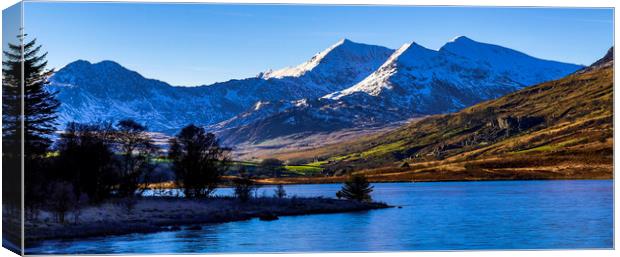 Majestic Snowdon Canvas Print by Kingsley Summers