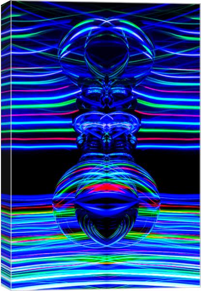 The Light Painter 64 Canvas Print by Steve Purnell