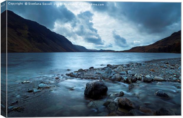 Wast Water Canvas Print by Svetlana Sewell