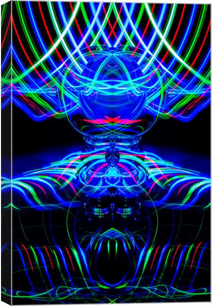 The Light Painter 61 Canvas Print by Steve Purnell