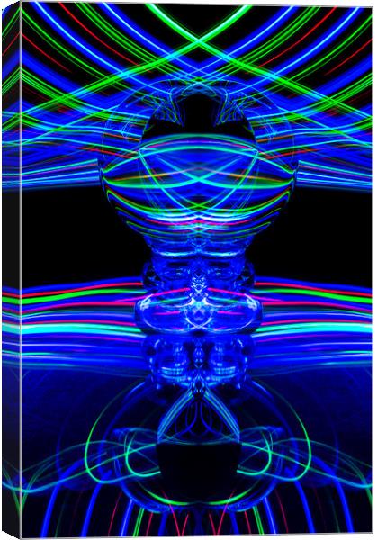 The Light Painter 62 Canvas Print by Steve Purnell