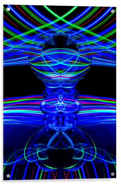 The Light Painter 62 Acrylic by Steve Purnell