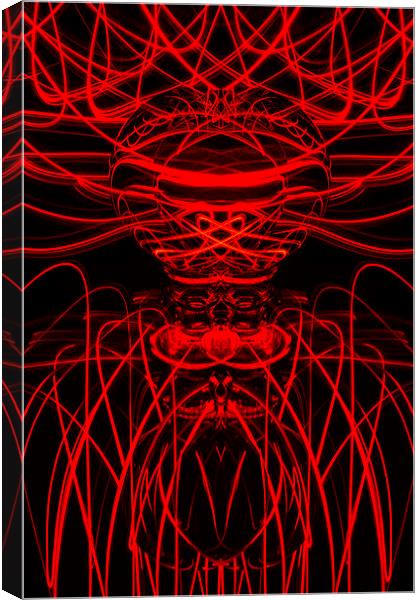 The Light Painter 69 Canvas Print by Steve Purnell