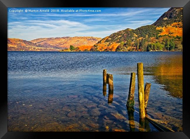Ullswater, Lake District Framed Print by Martyn Arnold