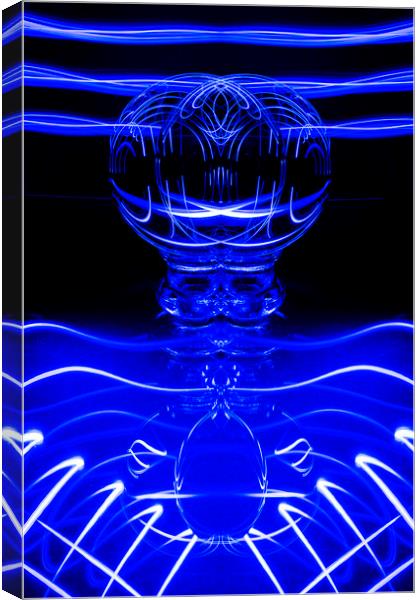 The Light Painter 71 Canvas Print by Steve Purnell