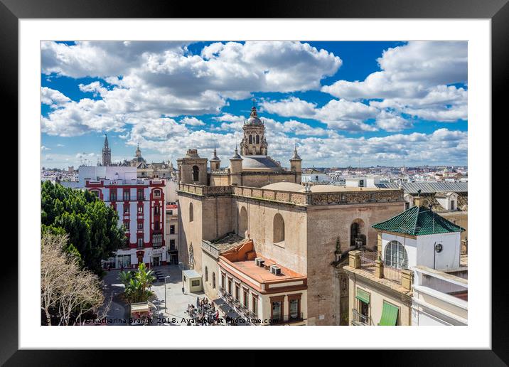 Anunciation Church, Seville Framed Mounted Print by KB Photo