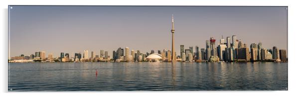 Toronto Harbour Panorama  Acrylic by Naylor's Photography
