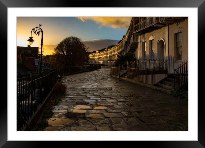 A few moments of unexpected light Framed Mounted Print by Jeremy Fennell