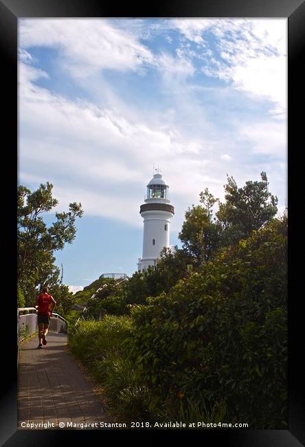 Cape Byron Lighthouse  Framed Print by Margaret Stanton