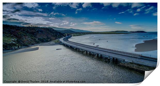 Briwet Bridge Print by David Thurlow