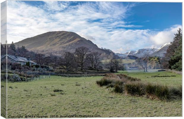 Patterdale  Canvas Print by Mike Hughes