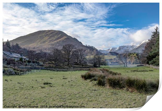 Patterdale  Print by Mike Hughes