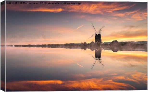 A Time to Reflect Canvas Print by K7 Photography