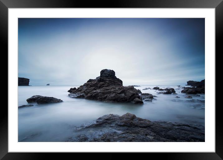 The Rock Framed Mounted Print by mark leader