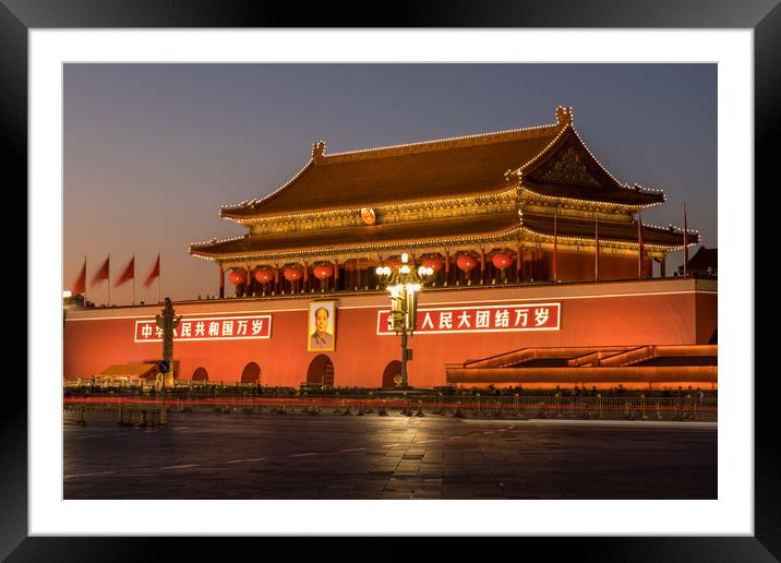 Forbidden City Framed Mounted Print by Thomas Schaeffer