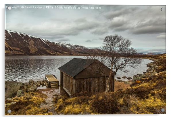 Loch Muick Acrylic by David Lewins (LRPS)