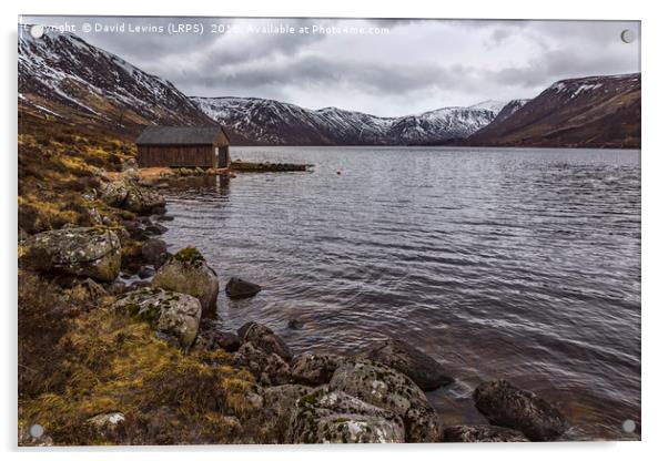 Loch Muick Acrylic by David Lewins (LRPS)